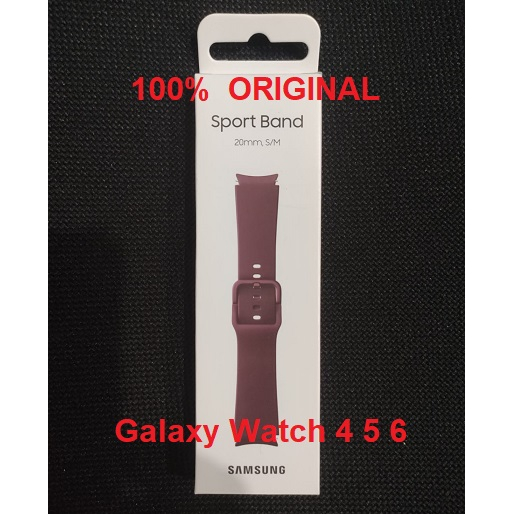 SAMSUNG Strap Sport Band Galaxy Watch 3 4 5 Active2 Original