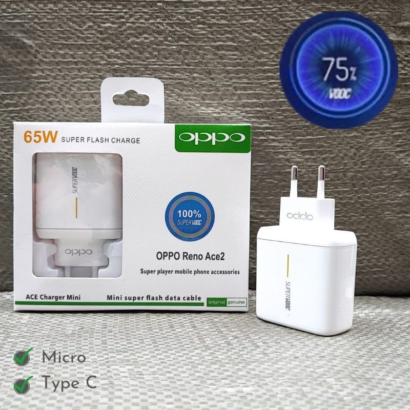 BARU  CHARGER OPPO SUPER VOOC ORIGINAL 4A FAST CAHRGING TERLARIS