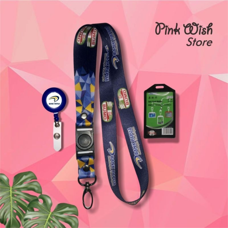 

Tali Id Card Bumd BANK PAPUA [READY STOCK] TERMURAH!! Beli Eceran Rasa Grosir