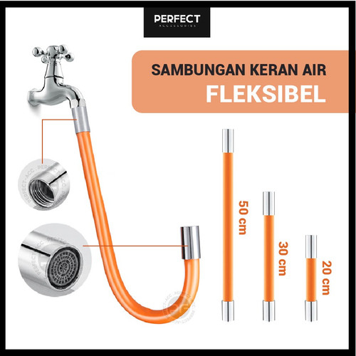 SKF Selang Keran Fleksibel Sambungan Kran Flexibel Segala Arah