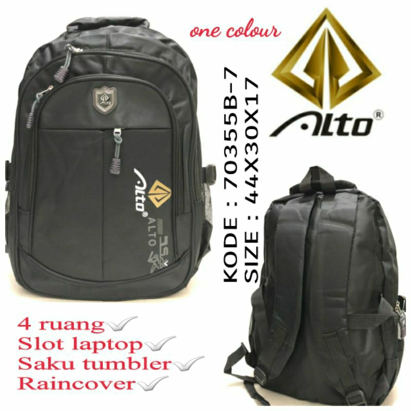 TAS RANSEL PRIA BACKPACK ORIGINAL BY ALTO 70355B-7