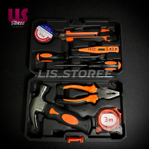 Toolkit Toolbox Toolset 8pcs BELTER Alat Pertukangan Palu Set Perkakas