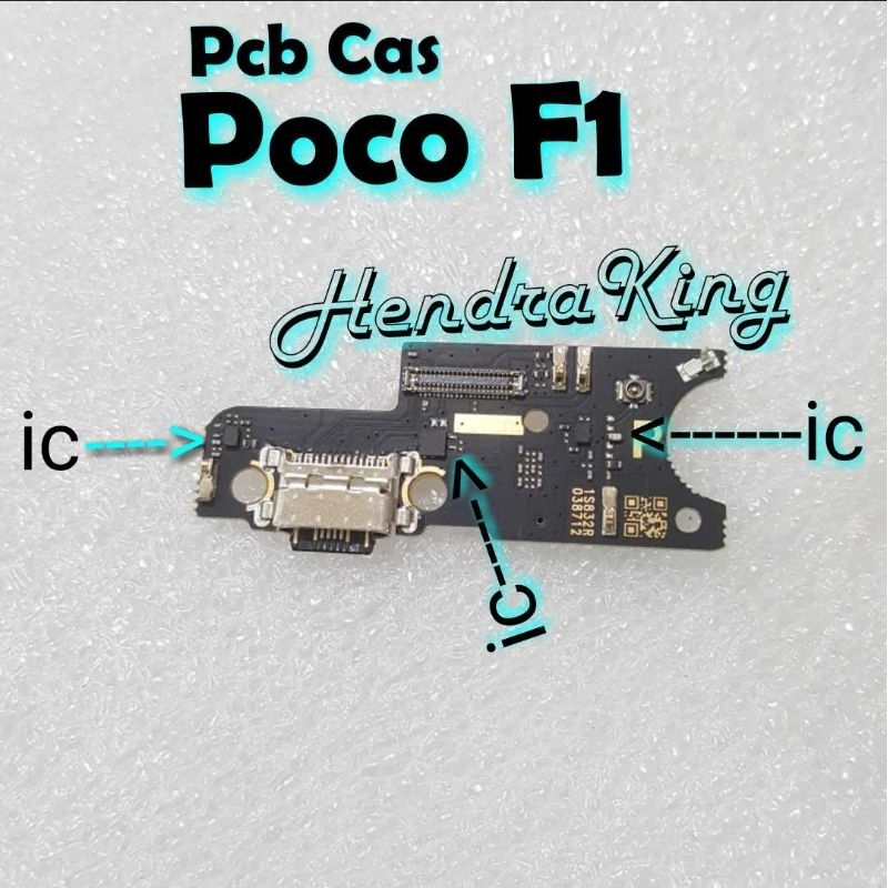 Pcb konektor Charger pocophone Poco F1