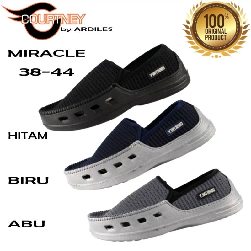 sepatu pria Ardiles Courtney / Mickelson slip on orginal 100%Trendy keren elegant