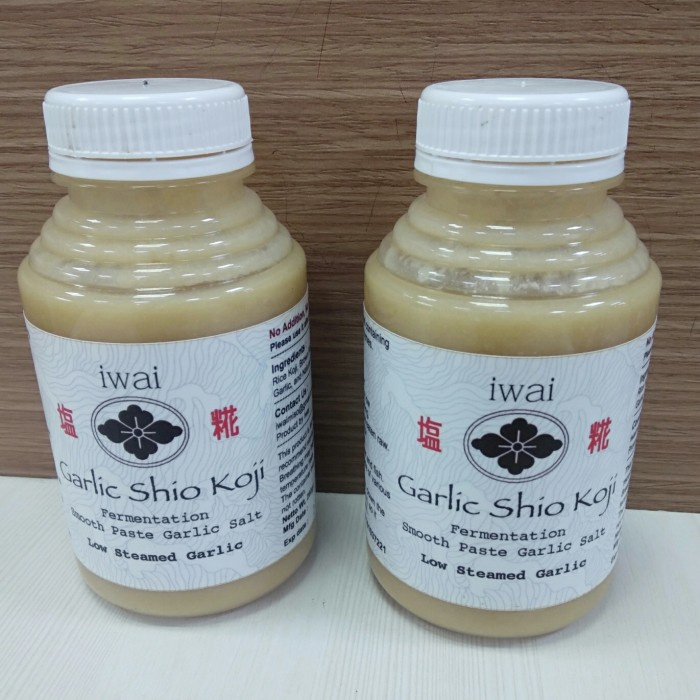 

Garlic Shio Koji Fermentation Grain Type Garlic Salt 210gr / Rice Koji
