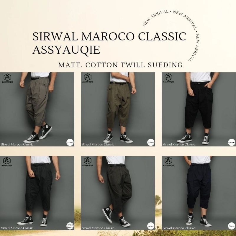 Sirwal Maroco Assyauqie