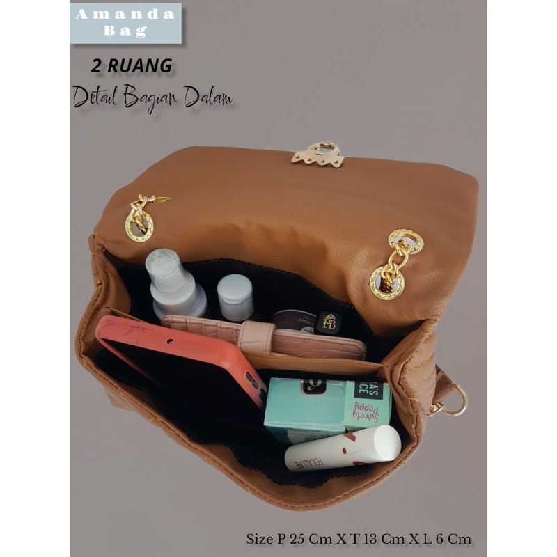 AMANDA BAG 2 RUANG