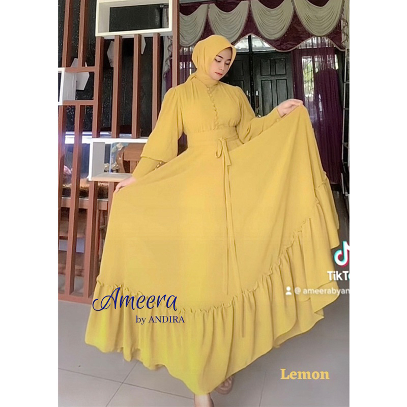 SYLVANA Dress Ceruty Baby Doll from Ameera by Andira