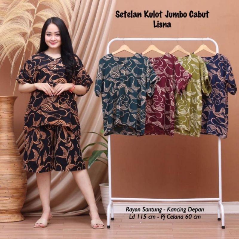 kuljum batik setelan batik baju tidur
