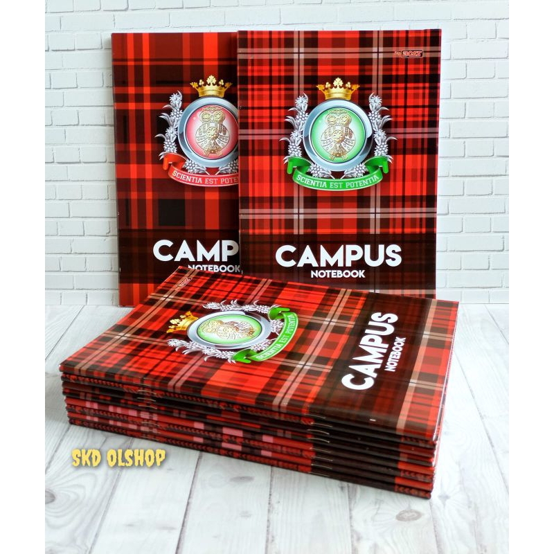 

Buku tulis Big boss Campus boxy isi 10 buku 50 lembar