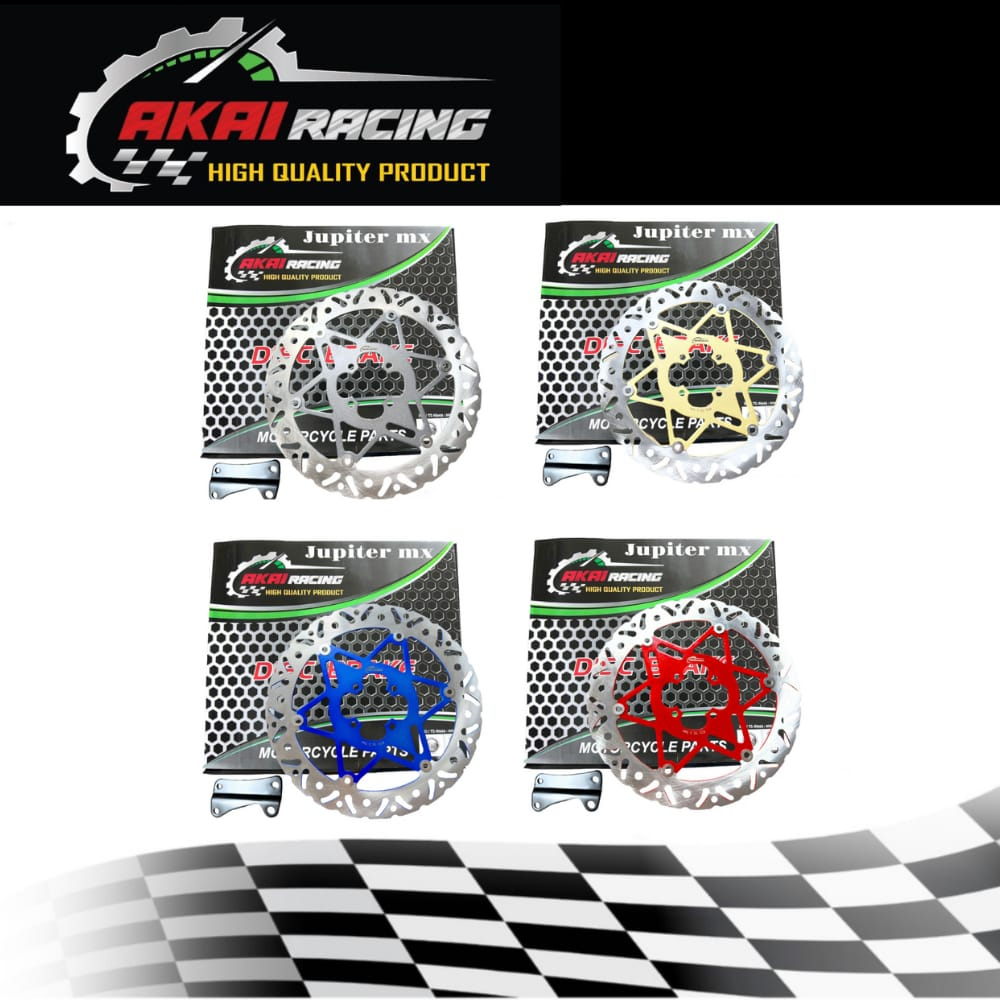 Piringan Cakram Jupiter Mx,Vega R New,Vega ZR,Jupiter Z New Piringan Cakram Depan Variasi Akai Racin
