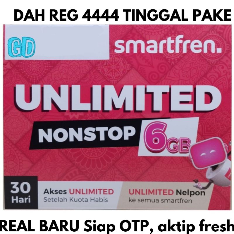 Smartfren Unlimited Kartu perdana smartfren tinggal pake