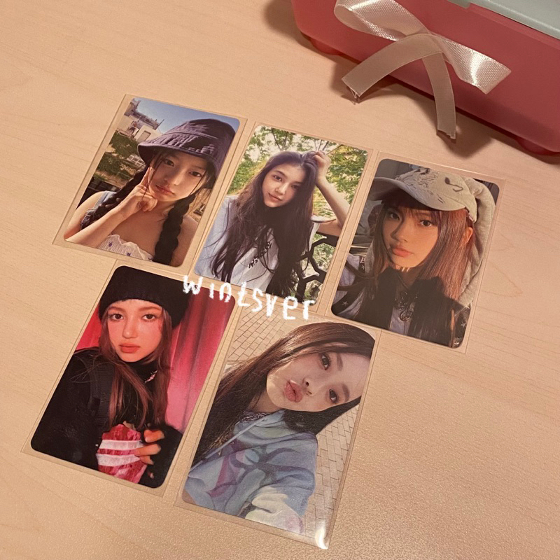 new jeans photocard hanni bucket hat bundle