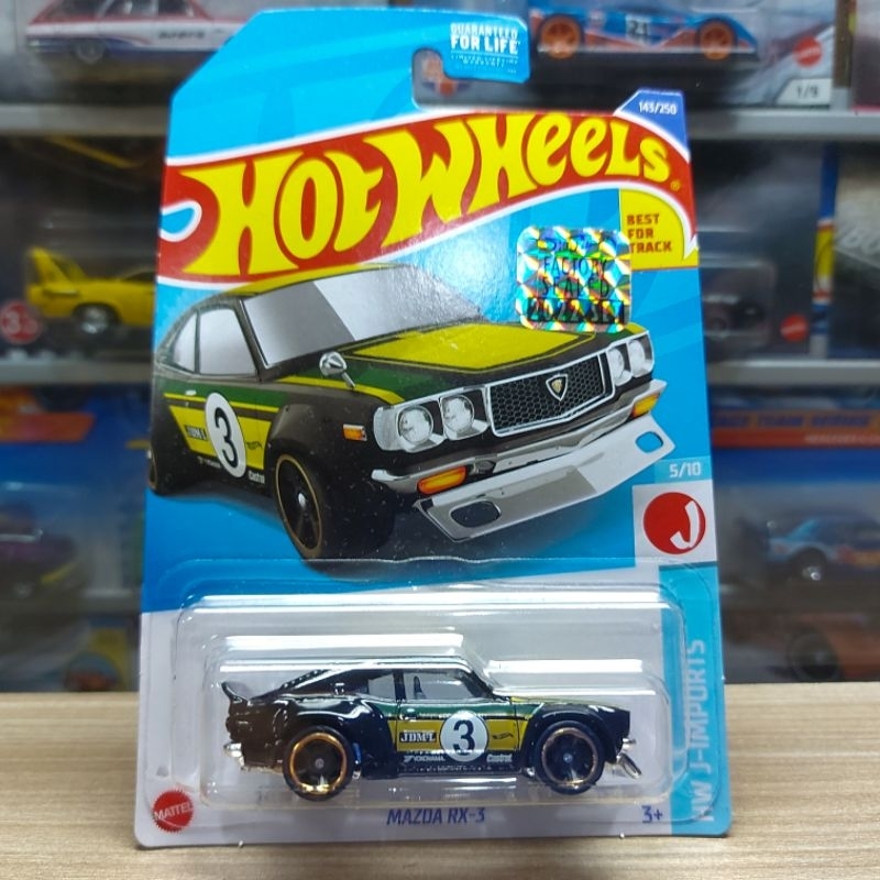 HOT WHEELS MAZDA RX 3 GREEN - FS 2022