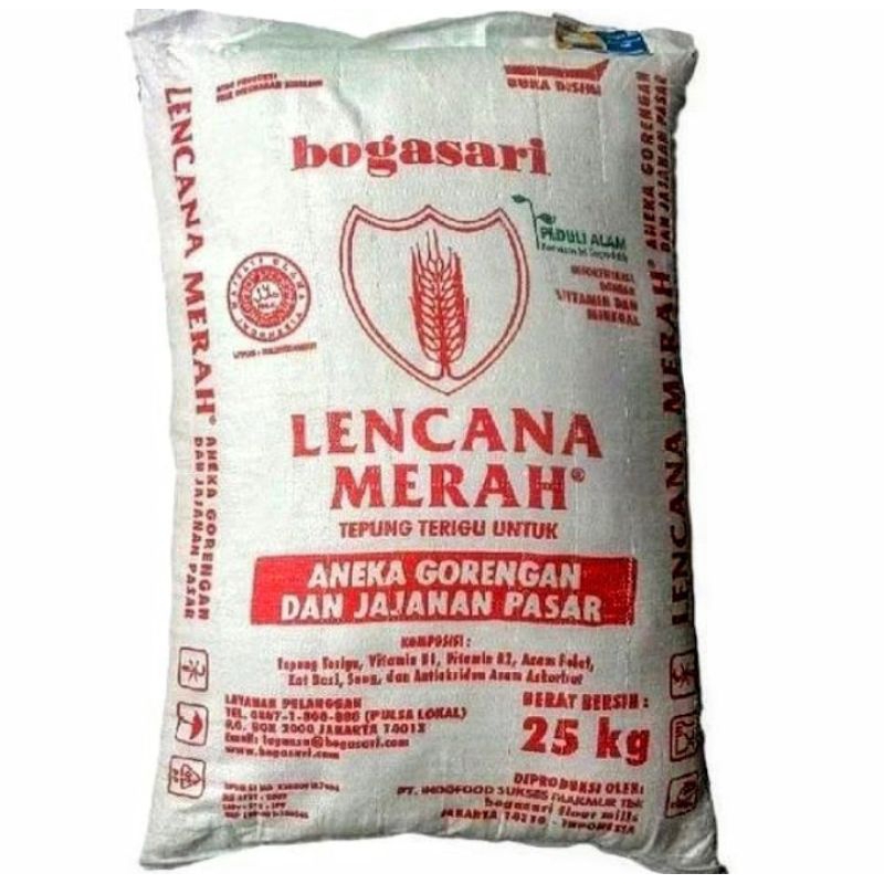 

Re-Pack Tepung Terigu Lencana Merah 1 Kg