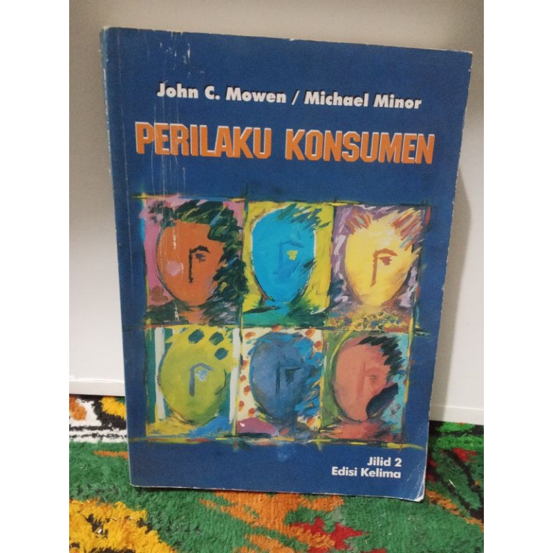buku Perilaku Konsumen. jilid 2 edisi 5 karangan John C. Mowen dkk