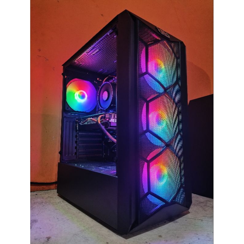 PC CPU Gaming RGB Editing Rendering Video, Game GTA V 5, ETS 2, PES 2021 Case Casing RGB