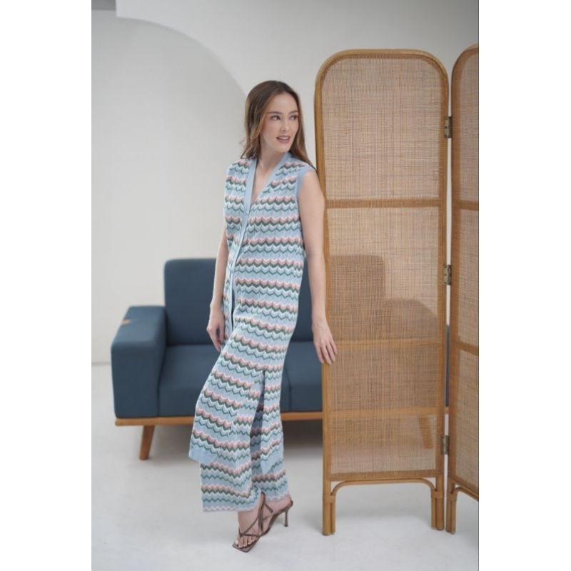 PRELOVED - Kyrra - Leia Knitwear Midi dress