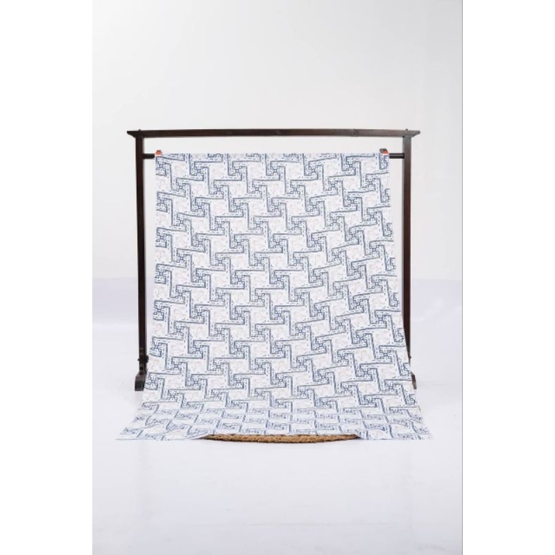 kain benji warna biru