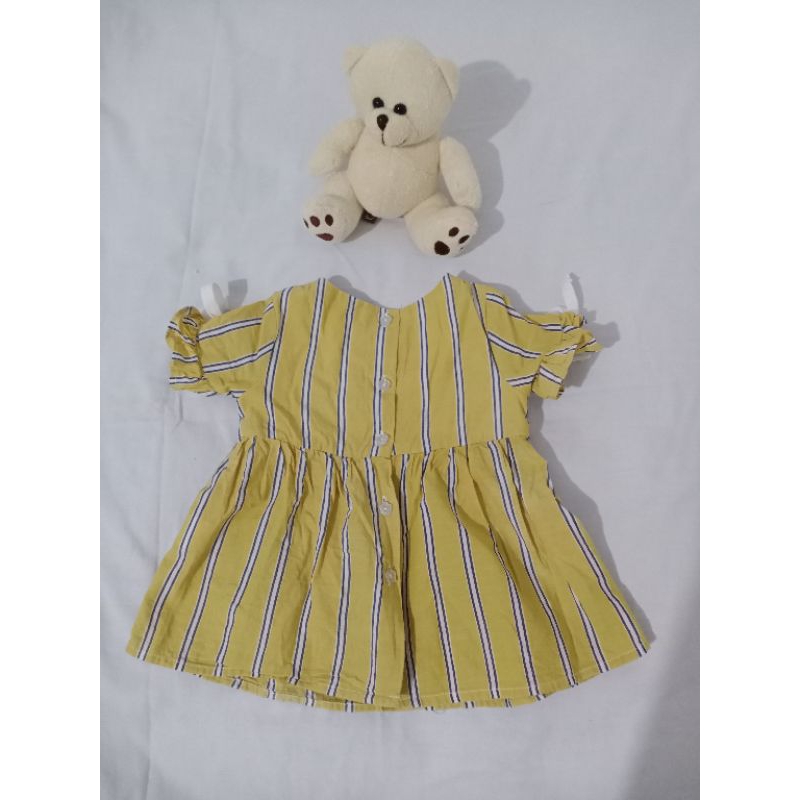 DYL baby dress 0-6 bulan. code 023