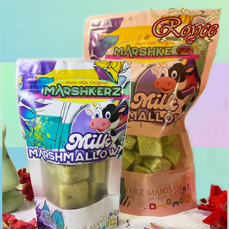 Milk Marshmallow Mini Marshmallow Susu Halal Marshkerz