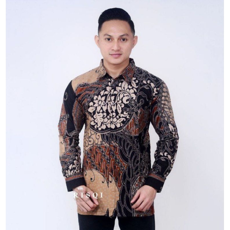 Batik kemejan pria lengan panjang batikpekalongan batiknusantara batiksolo batikseragam batikkantor