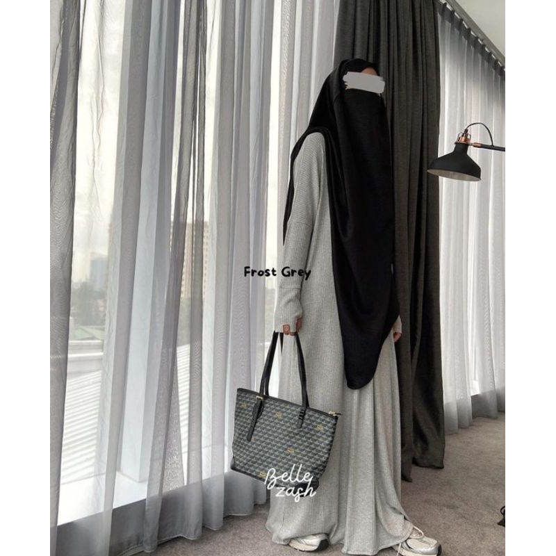 Noir Abaya Black Misty B By Bellezash