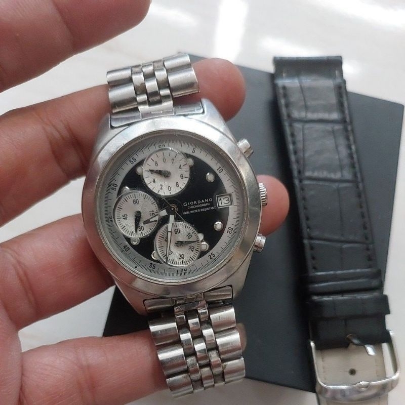 jam tangan cewek  original Giordano dim 38mm unisexpreloved second bekas