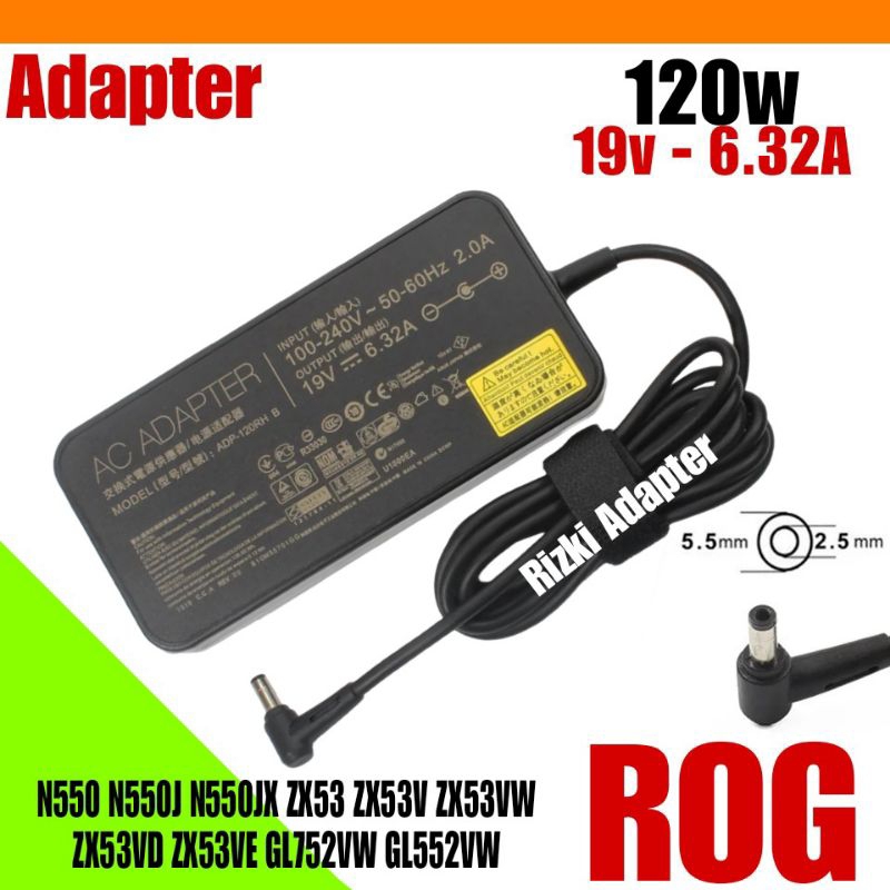 Charger Laptop Asus Rog Swift PG279Q PG279QE PG279QM PG279QZ PG279 XG27AQM XG27AQ XG27A XG27 XG349C XG349