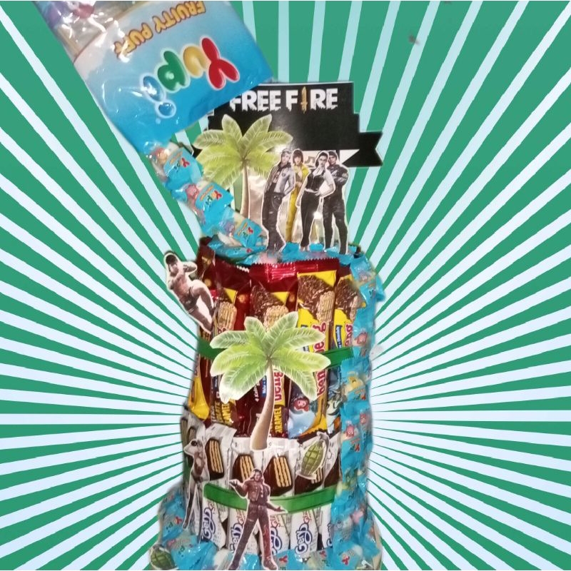 

Snack tower