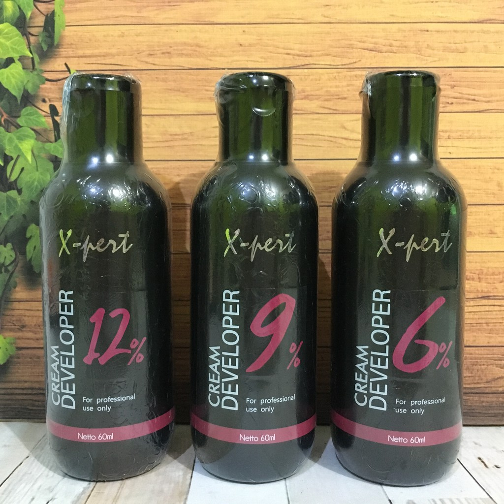 X-pert Cream Developer 60ml | Campuran Semir / Bleaching