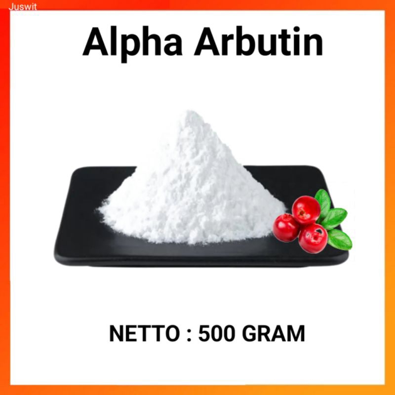 Alpha Arbutin Murni 500 Gram Mencerahkan Kulit Whitening Powder