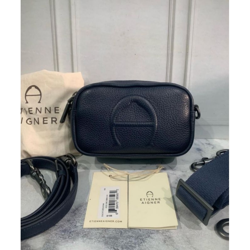 Aigner Camera Bag (strap) -- Navy