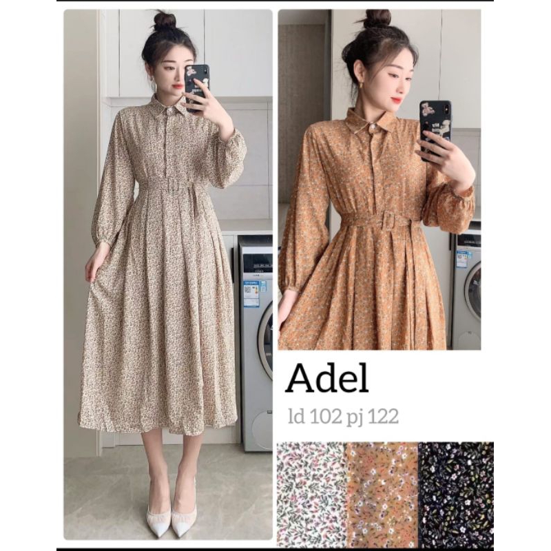 Long tunik model Yuna tunik ceruty motif busui