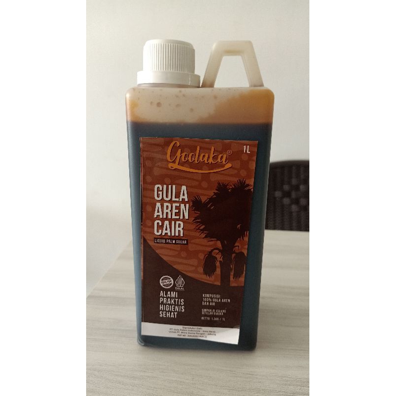 

Goolaka Gula Aren Cair 1 liter / Gula Aren Asli / Superior Brown Sugar