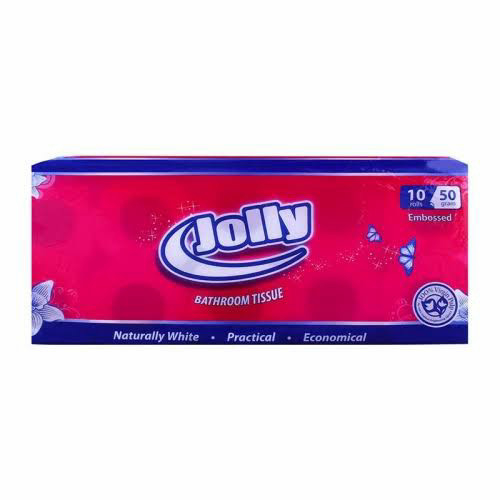 JOLLY TISSUE TOILET 10 ROLL 50gram