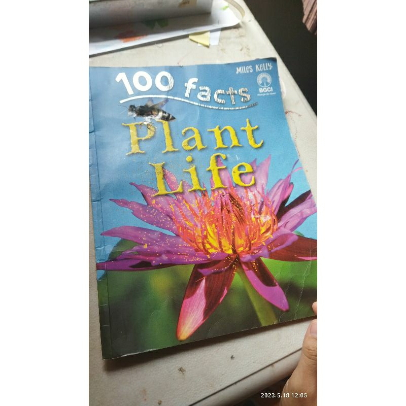 Buku Preloved Import 100 Facts Plant Life Kids Preloved Book BBW