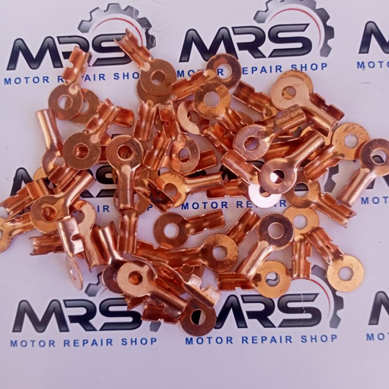 TERMINAL AKI TEMBAGA BULAT SKUN RING SKUN BULAT M5 TEMBAGA