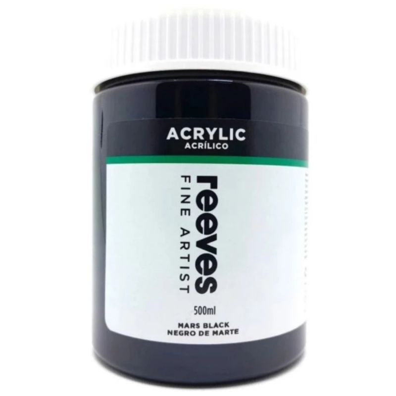 

Reeves Acrylic Fine Artist 500 ml Mars Black