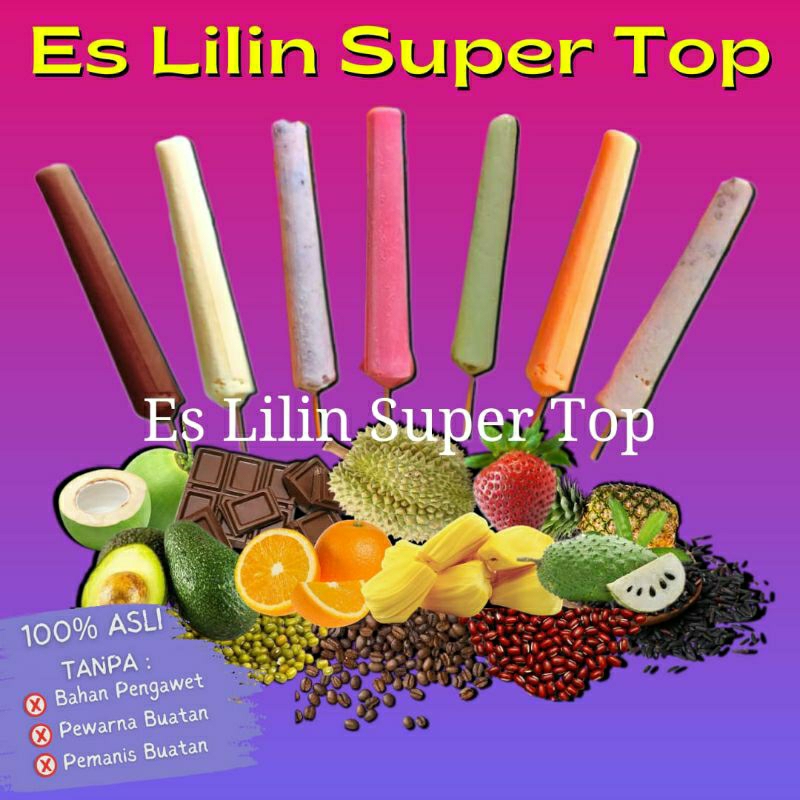 

ES LILIN SUPER TOP KEMASAN BARU / PRODUK ASLI Di Jamin Enaaak