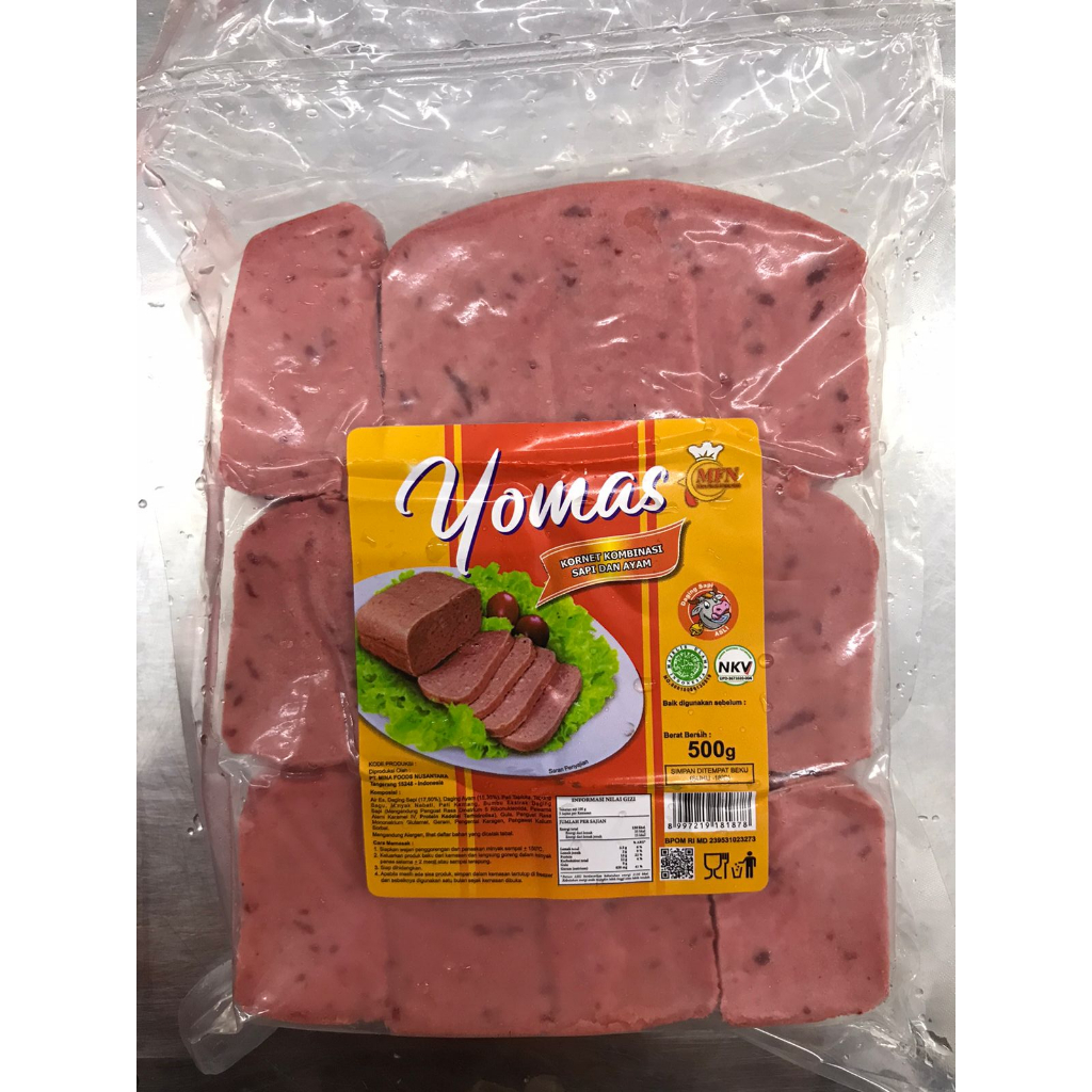 

YOMAS KORNET SAPI 500GR