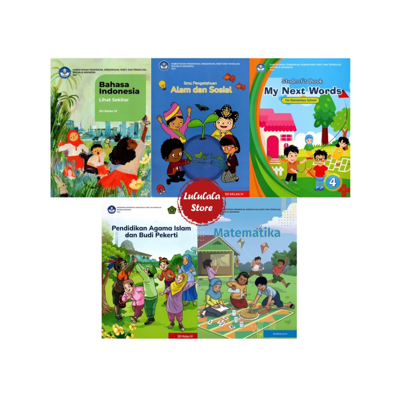 

BUKU MERDEKA BELAJAR KELAS 4 SD (KURIKULUM PENGGERAK) SET