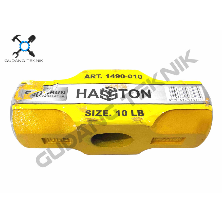 Kepala Palu Bogem Godam Batu 10LB 1490-010 HASSTON PROHEX / Kepala Hammer Martil Kepala Palu Besi 1490 010 HASSTON PROHEX