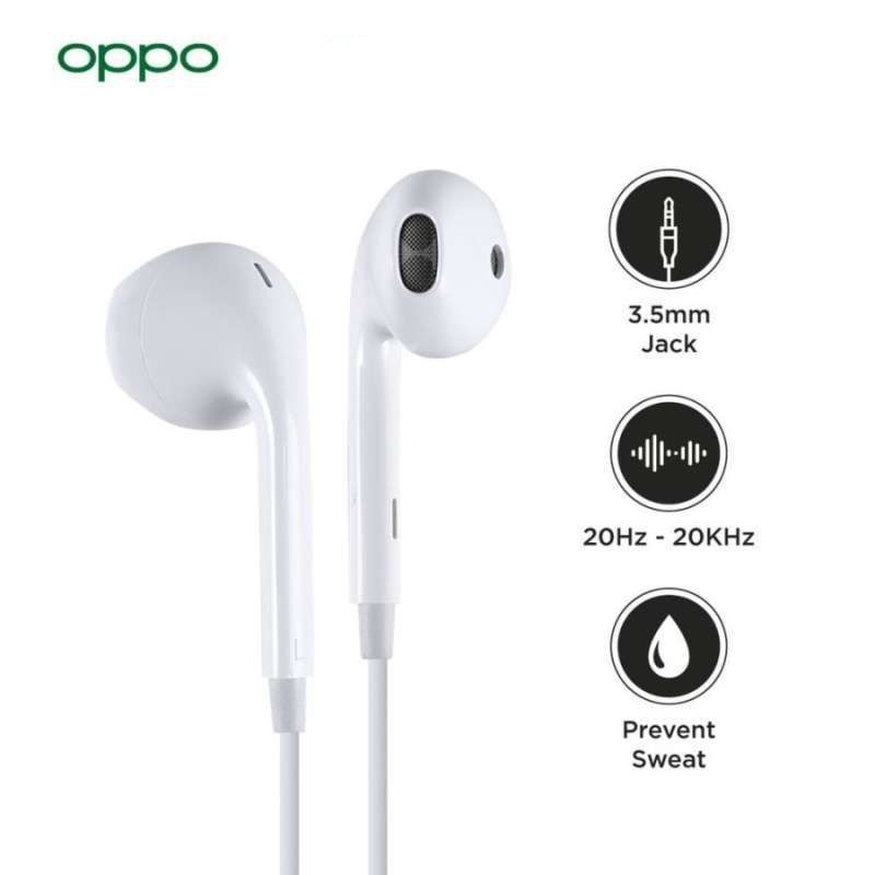 Headset Oppo original earphone ORI  OPPO CABUTAN