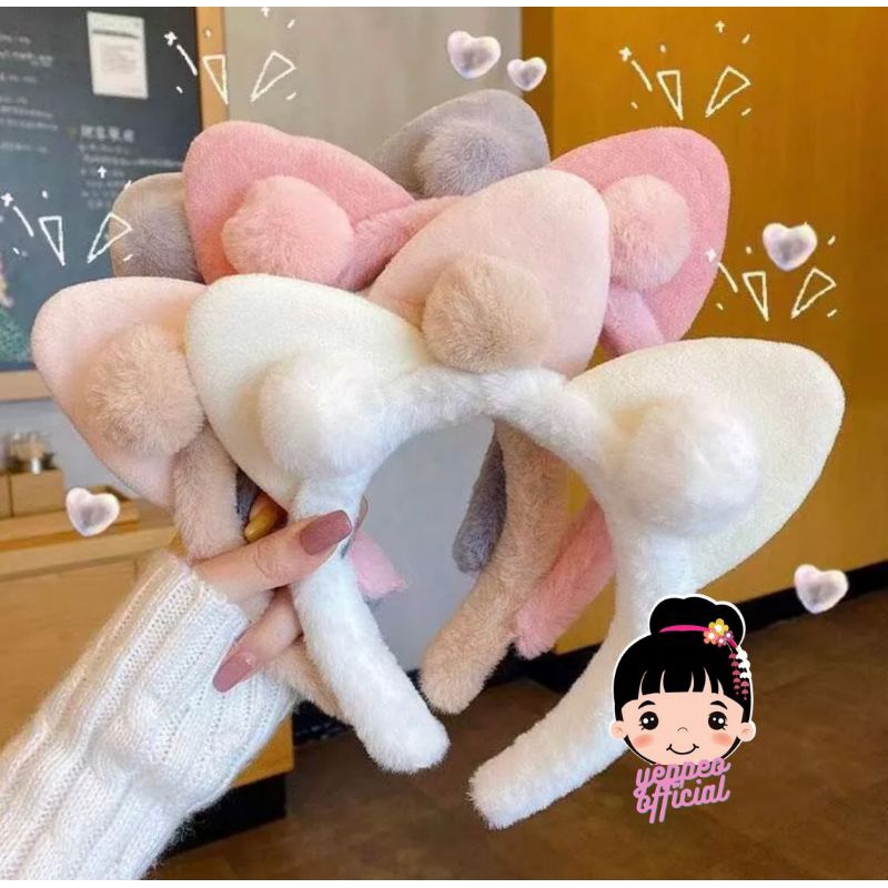 YO - BANDO BULU KUCING | BANDO BULU KOREA | BANDO BULU TELINGA KUCING | BANDO BULU LUCU