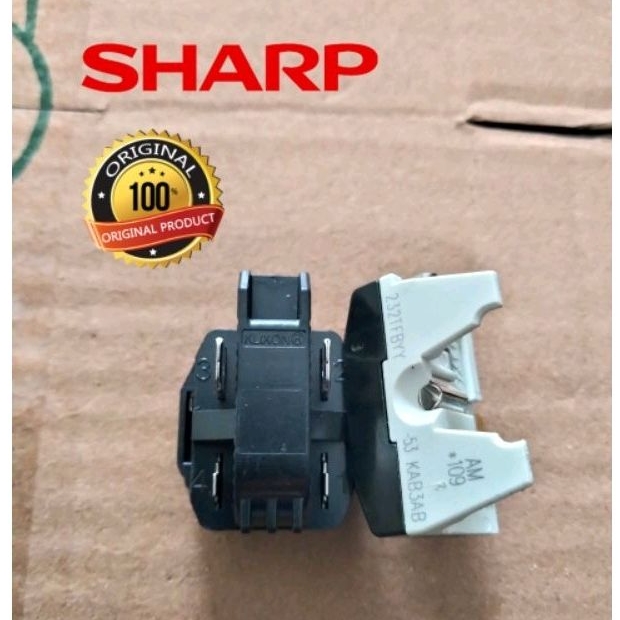 RELAY - Rilay PTC Overload Kulkas 2 Pintu SHARP - Original