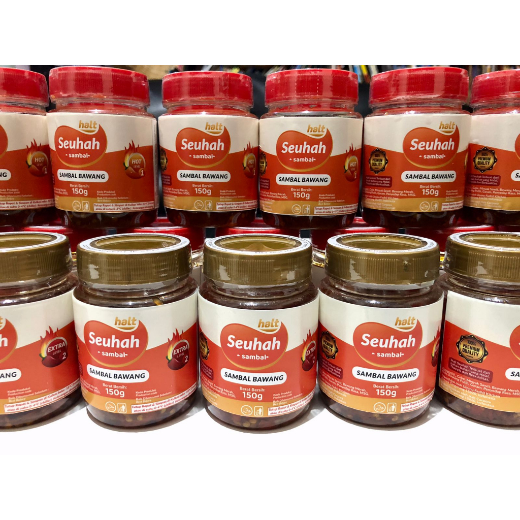 

Sambal bawang sambal khas rumahan sambal Seuhah super pedas 150gr