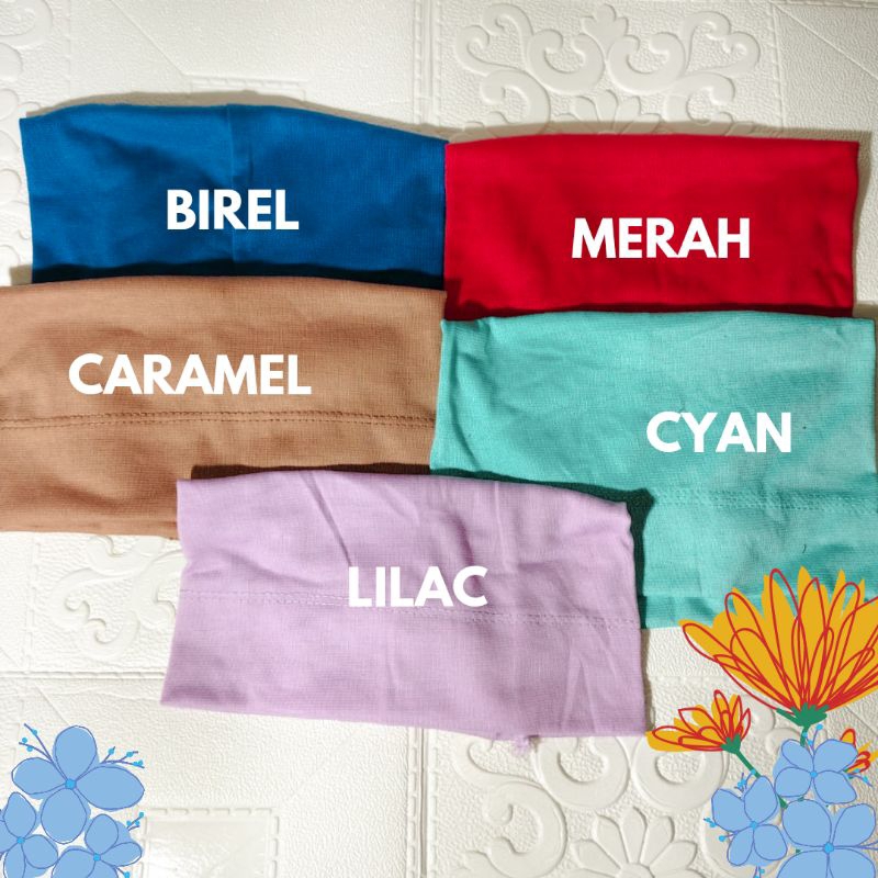 Ciput Hijab Inner Daleman Kerudung Kaos Premium  - Inner 1 Warna by Midac