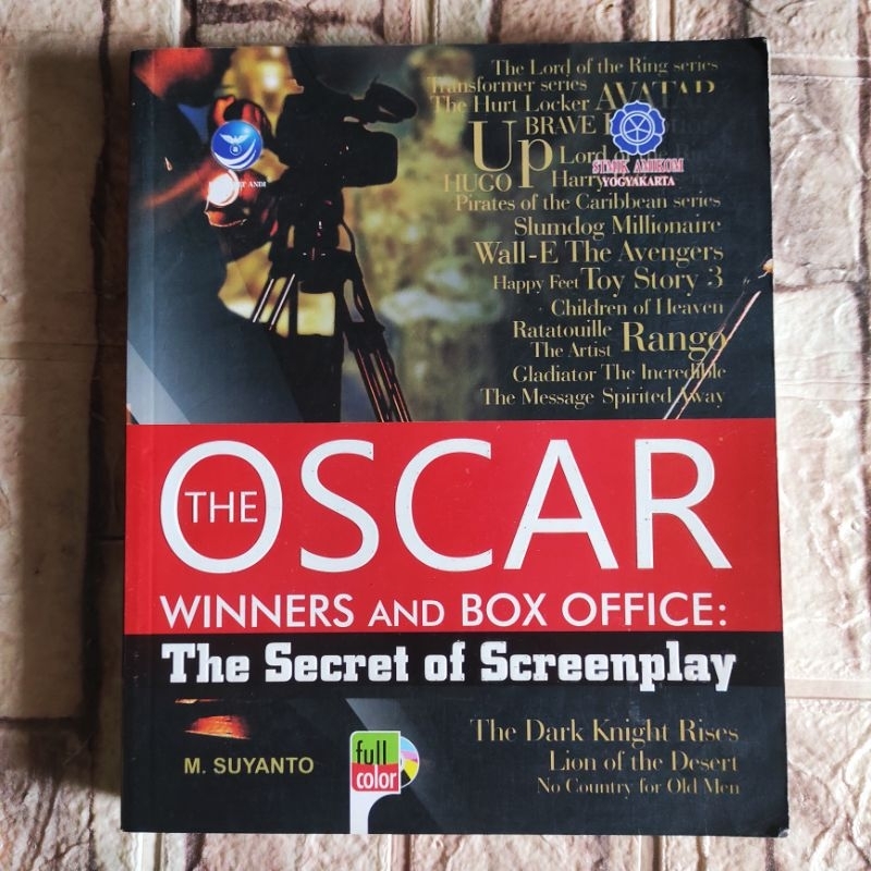 (ori) buku the oscar winners and box office: the secret of screenplay-M.Suyanto