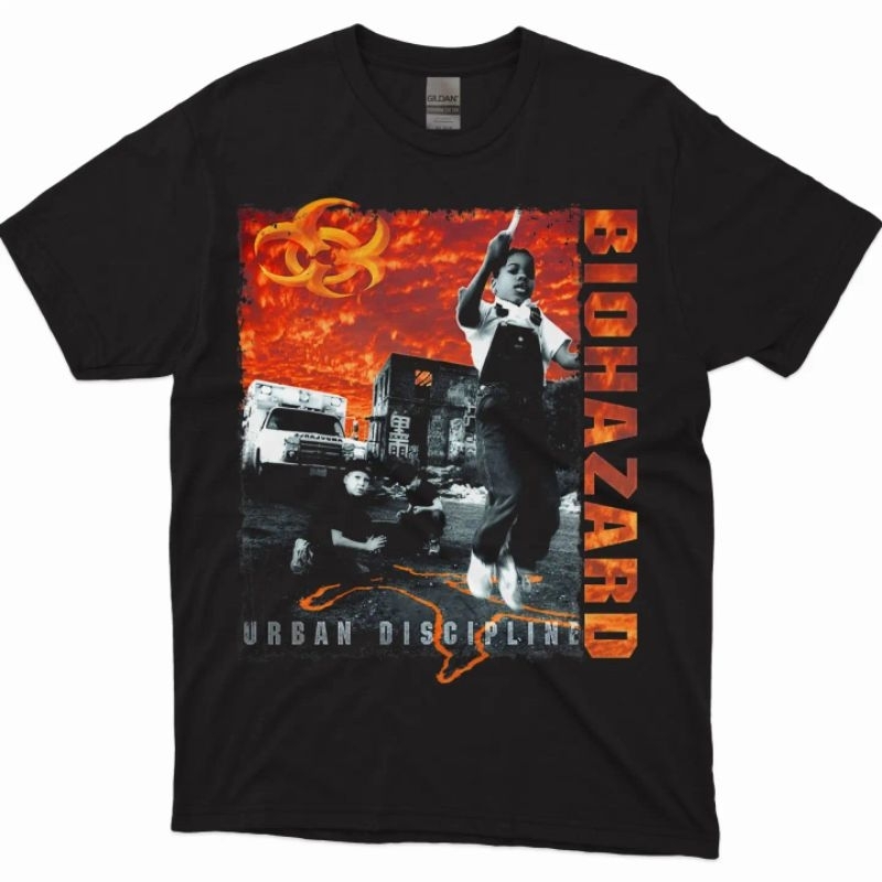 tshirt kaos band vintage biohazard